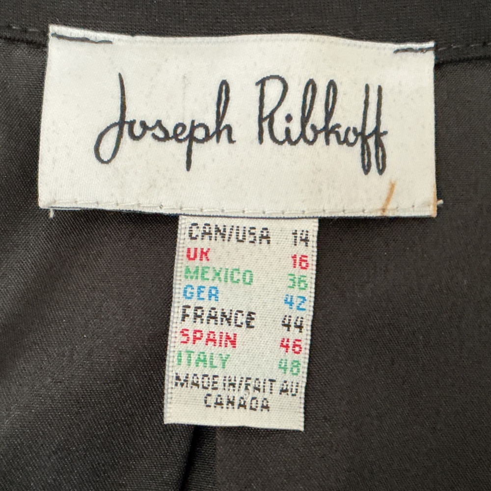 Joseph Ribkoff Classic Black Apparel